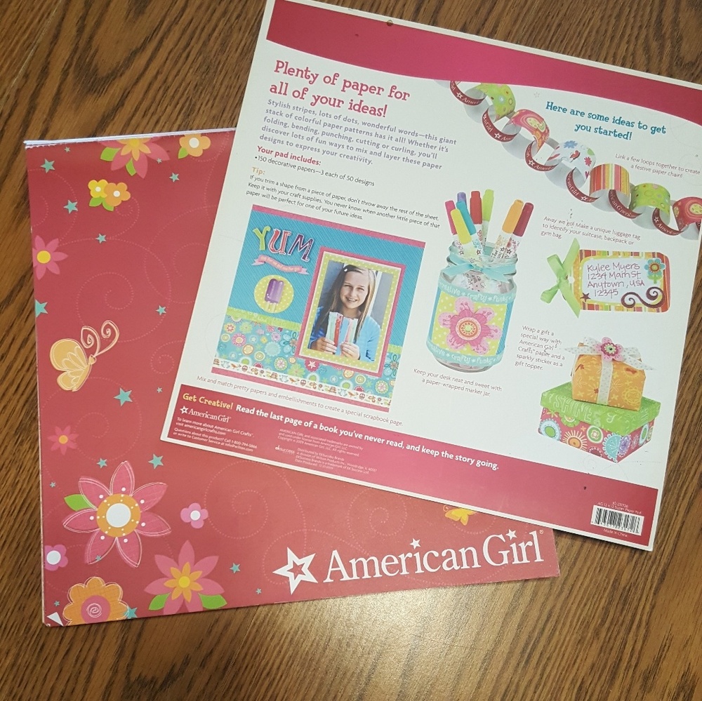 Scrapbooking Bundle American Girl